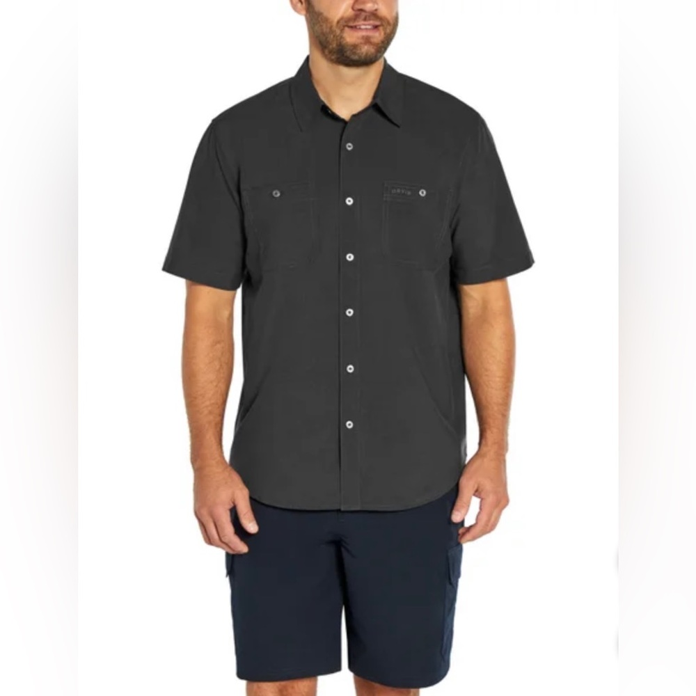 Orvis Mens Short Sleeve Woven Shirt